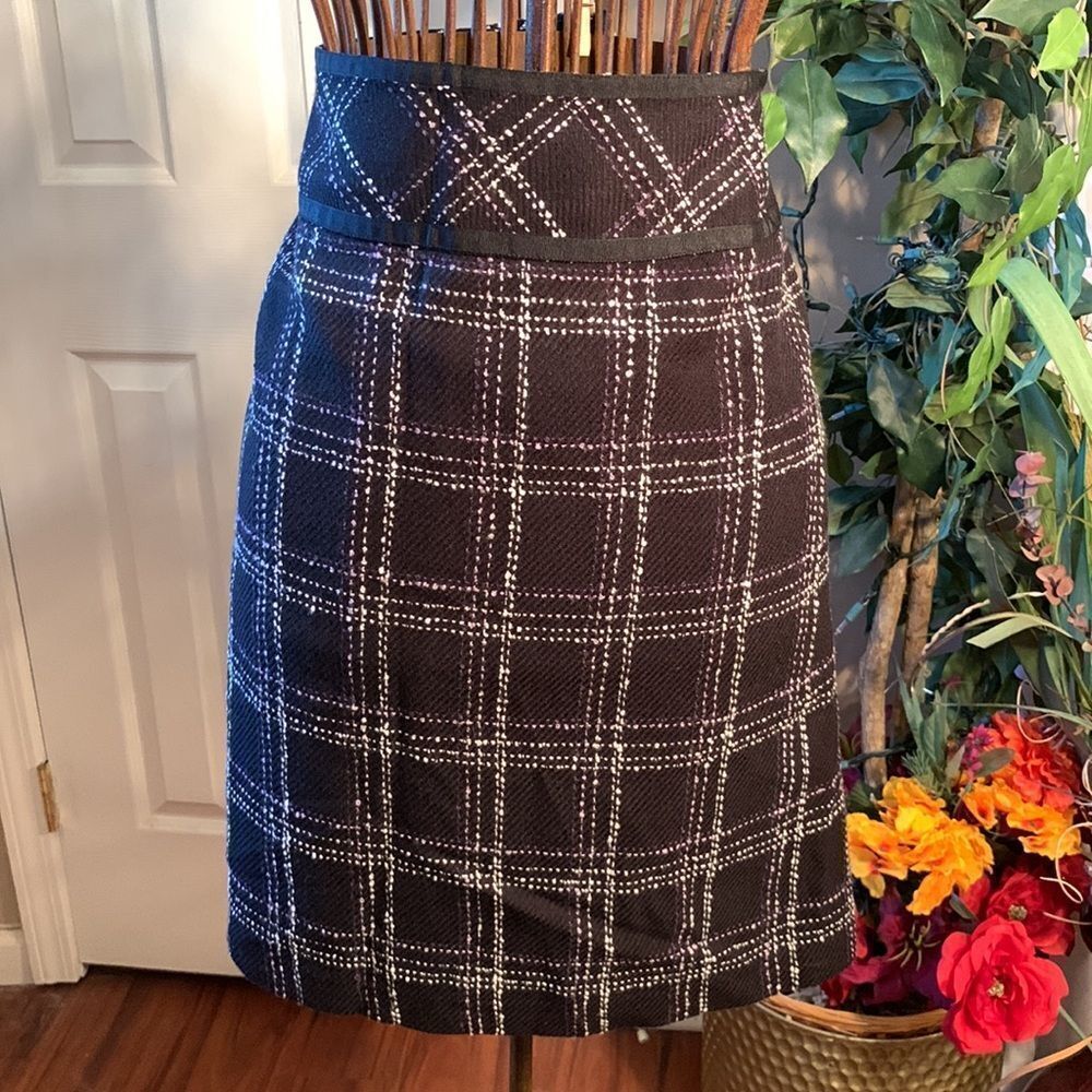 Vtg Norton Mcnaughton Plaid Skirt